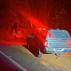Homem &eacute; morto durante confronto com a PM em Couto Magalh&atilde;es &mdash; Foto: Divulga&ccedil;&atilde;o/Rotam