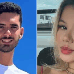 Casal Thor Mariano e Vit&oacute;ria Pellegrini morreram ap&oacute;s o acidente &mdash; Foto: Divulga&ccedil;&atilde;o/Redes Sociais
