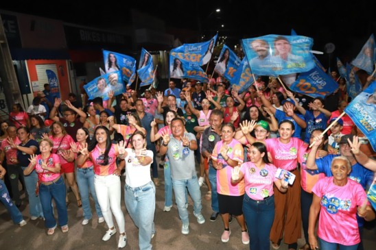 “Meu compromisso com o Bico é de ainda mais trabalho e conquistas”: Claudia Lelis mobiliza lideranças e centenas de apoiadores na reta final
