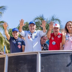 Laurez passa por mais seis cidades e firma compromisso de concluir barragem de Arraias se for eleito