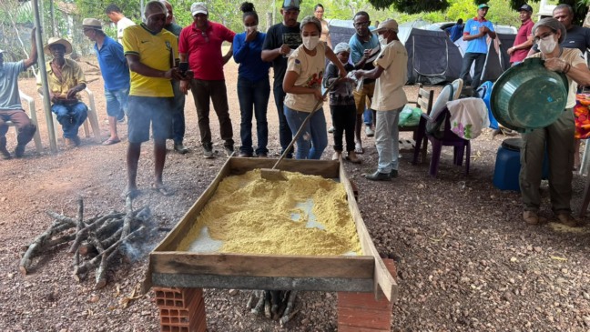 Quilombo Poço Dantas realiza 1ª Farinhada do Jatobá e transforma fruto em tradição e renda