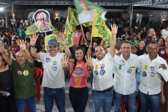 Com eleitorado feminino em destaque na disputa ao Governo do Tocantins, primeira-dama Karynne Sotero participa de mobilização em Dianópolis