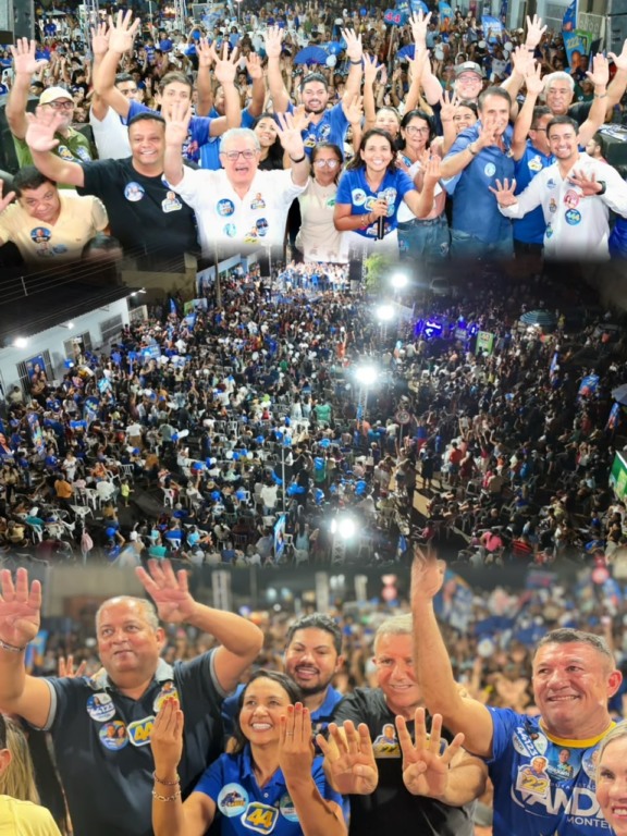 Dentre os principais nomes na capital, Vanda reúne multidão durante encerramento da campanha na região sul de Palmas