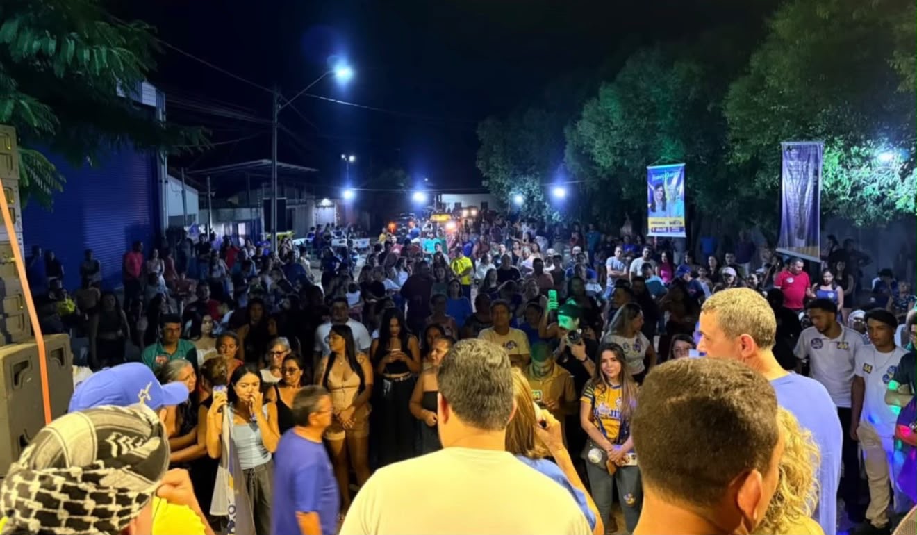Coronel Barbosa faz carreata e reúne lideranças ao lado de Atos Gomes em Presidente Kennedy