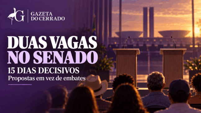 Duas vagas no Senado, 15 dias e uma cobrança do Tocantins: propostas em vez de embates e provocações