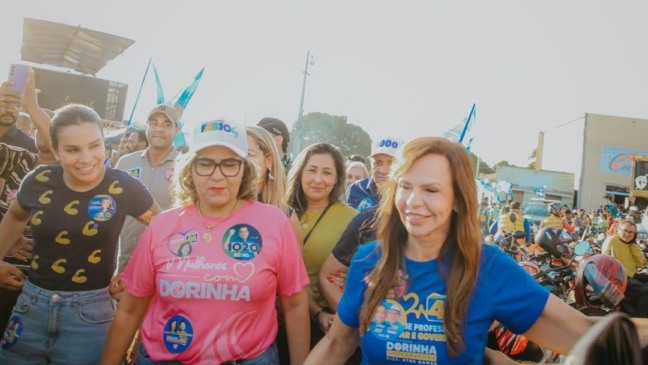 Em Araguaína, Dorinha percorre comércio ao lado de Wagner e reforça parceria: “Vamos trabalhar muito juntos”
