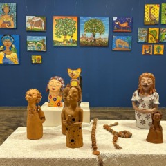 Exposi&ccedil;&atilde;o &lsquo;Casa Azul&rsquo; re&uacute;ne pinturas, esculturas e cultura tocantinense em Taquaru&ccedil;u