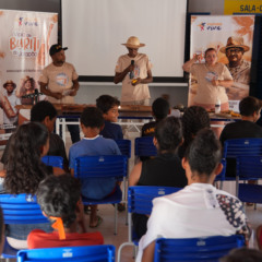 Viola de Buriti do Jalap&atilde;o leva m&uacute;sica e saberes tradicionais a escolas de Palmas