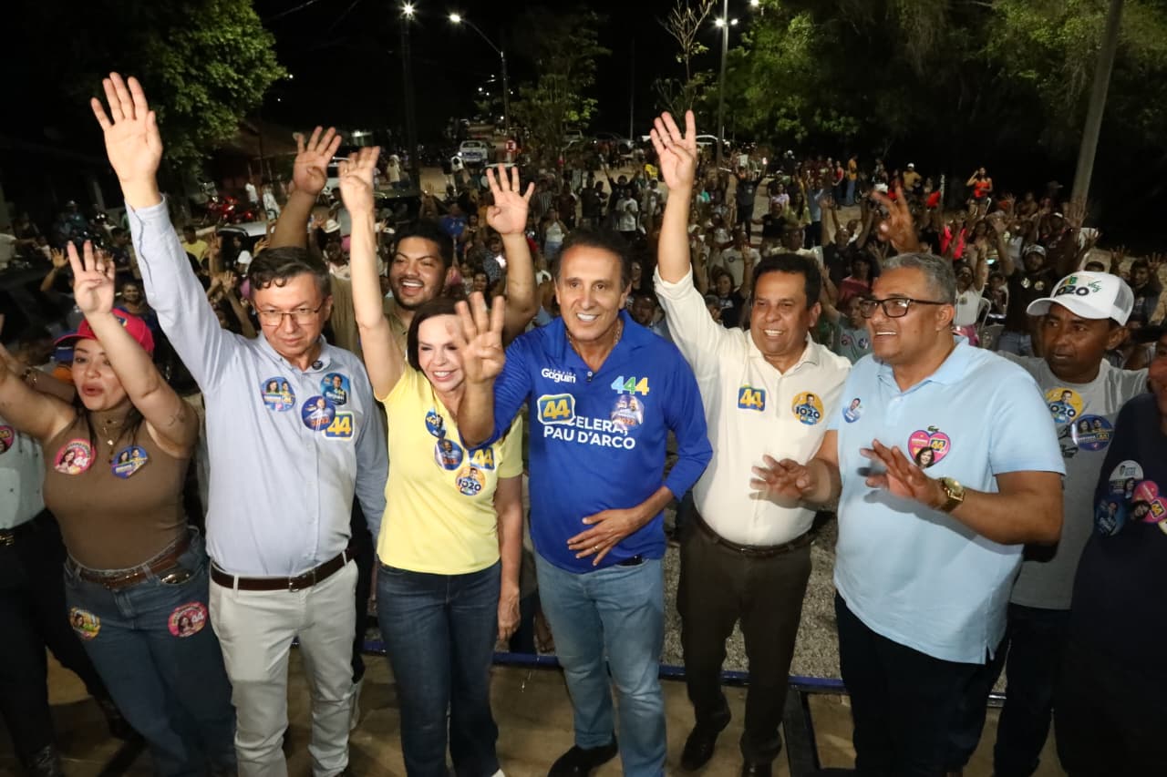 Gaguim participa da Expocolinas e de grande carreata em Pau D’Arco e destaca parceria com os municípios