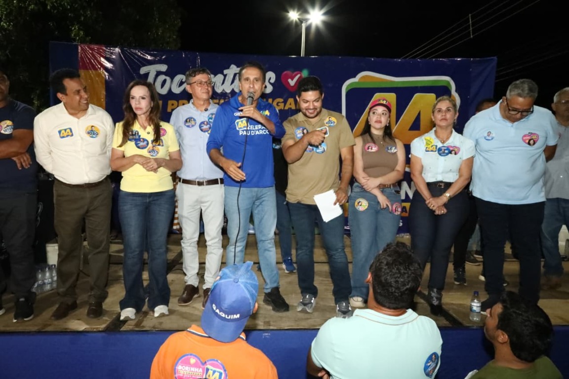 Gaguim participa da Expocolinas e de grande carreata em Pau D’Arco e destaca parceria com os municípios Gaguim participa da Expocolinas e de grande carreata em Pau D’Arco e destaca parceria com os municípios