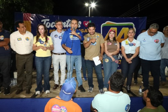 Gaguim participa da Expocolinas e de grande carreata em Pau D’Arco e destaca parceria com os municípios