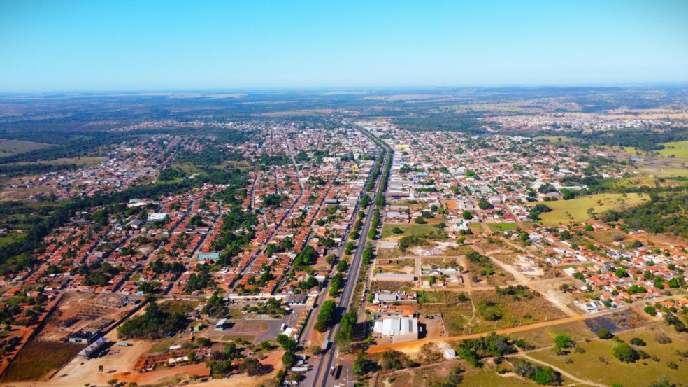 Vista aérea de Guaraí Vista aérea de Guaraí