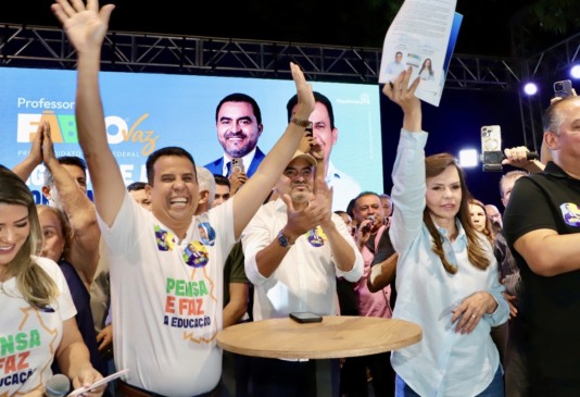 Fabio Vaz destaca lealdade a Wanderlei, defende Dorinha como governadora e reafirma compromisso com a educação: “agora é avançar”