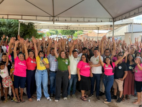 Deputada Janad Valcari mobiliza mulheres em Praia Norte e reforça caminhada rumo à Câmara Federal