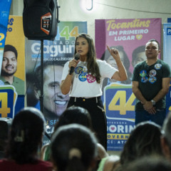 D&eacute;bora Guedes re&uacute;ne apoiadores em Palmas e apresenta propostas voltadas &agrave;s fam&iacute;lias