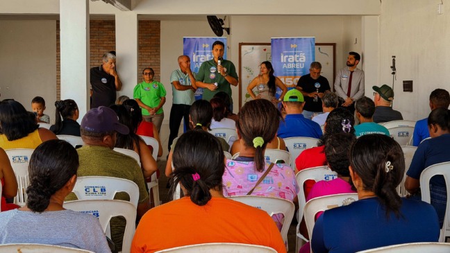 Em Lagoa da Confusão, o candidato defendeu uma educação mais conectada às necessidades do mercado de trabalho, com investimentos em cursos técnicos e tecnológicos