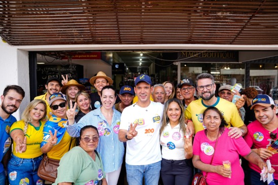 Reta final: Vicentinho visita comércio da JK e mira indecisos