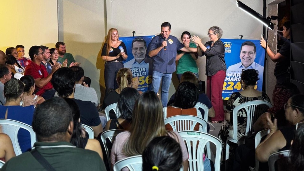 “Eu não penso pequeno, nunca pensei. Sempre pensei grande. Eu quero ser reconhecido também como o deputado da capital Palmas”, afirmou - Foto: Cecília Nascimento “Eu não penso pequeno, nunca pensei. Sempre pensei grande. Eu quero ser reconhecido também como o deputado da capital Palmas”, afirmou - Foto: Cecília Nascimento
