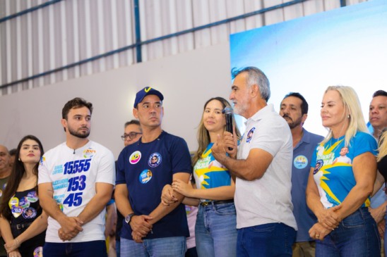 Em apoio a Raul Cayres para estadual, Amélio fala sobre compromisso com a vida pública: “político tem que gostar de gente”