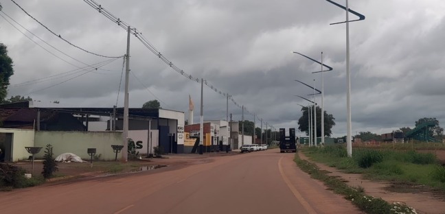 Avenida do Setor Alvoradinha, em Alvorada