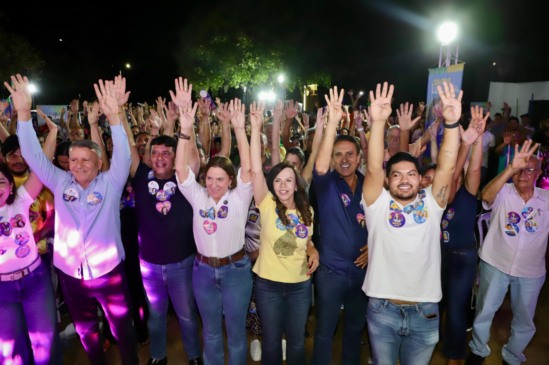 Ao lado de Dulce Miranda, Dorinha defende políticas sociais e fortalecimento das famílias: “Nós, mulheres, sabemos onde o calo aperta”