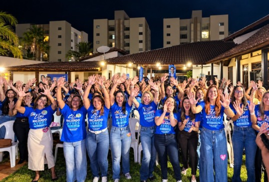 Mais de 300 mulheres participam do lançamento do “Elas com Ricardo Ayres” em Palmas