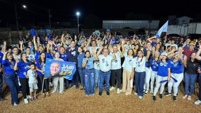 Em dobradinha em Palmas, Vanda e Jair Farias reúnem apoiadores em grande encontro: “mostramos a força do povo”