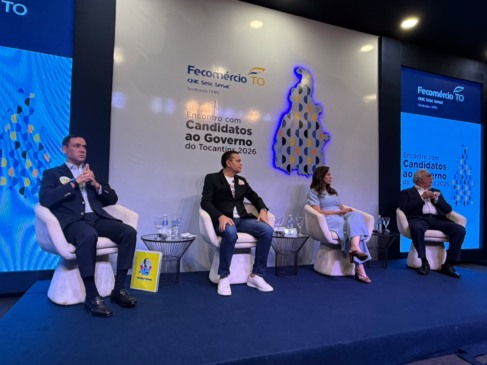 Civilidade marca encontro de candidatos na Fecomércio: Vicentinho alfineta, Dorinha defende setor e candidato do PSOL reclama de não participação