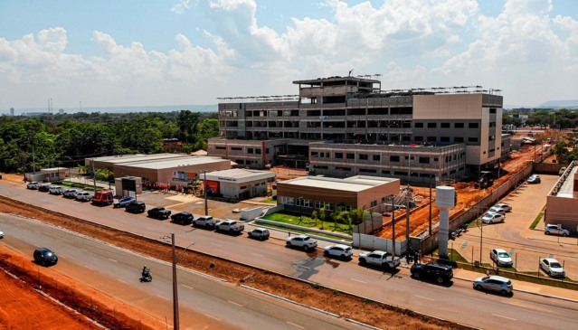 Em 15 meses, Hospital da Mulher chega a mais de 76% e entra na reta final das obras em Palmas - Foto: Adilvan Nogueira/Governo do Tocantins