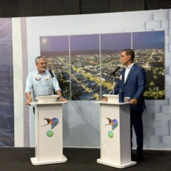Servi&ccedil;o p&uacute;blico, corrup&ccedil;&atilde;o, seguran&ccedil;a e infraestrutura marcam primeiros confrontos entre Vicentinho e Witer na RedeTV