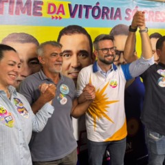 Com Cinthia j&aacute; no palanque, Mantoan desembarca de vez do barco de Laurez e adere a Vicentinho a 16 dias das elei&ccedil;&otilde;es: &ldquo;tem que ter coragem&rdquo;