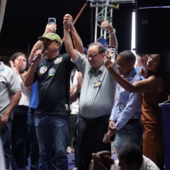 Wanderlei aparece de surpresa em palanque e refor&ccedil;a apoio a Eli Borges ao Senado