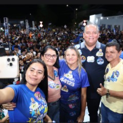 Em evento com milhares de apoiadores, Eduardo Gomes destaca compromisso com Palmas e com o Tocantins