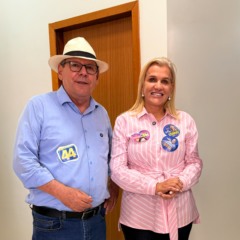 Dra. &Acirc;ngela e Ronaldo Dimas selam parceria pol&iacute;tica com foco em Aragua&iacute;na e no Tocantins