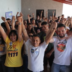 Ap&oacute;s deixar disputa, Cirilo Douglas adere &agrave; campanha de Marcos J&uacute;nior