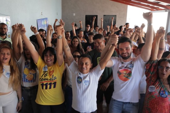 Após deixar disputa, Cirilo Douglas adere à campanha de Marcos Júnior