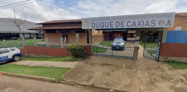 MPTO abriu inquérito após relatos de agressões verbais e esforço físico degradante impostos por subtenente a estudantes — Foto: Reprodução/Google Streets