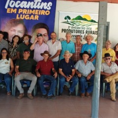 Apoio de produtores em Barrol&acirc;ndia refor&ccedil;a base de Eduardo Gomes no interior&nbsp;