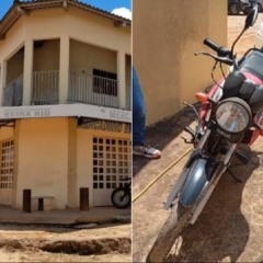 Im&oacute;vel em Pedro Afonso e moto que ser&atilde;o leiloados pela Ag&ecirc;ncia de Fomento &mdash; Foto: Reprodu&ccedil;&atilde;o/Ag&ecirc;ncia de Fomento do Tocantins