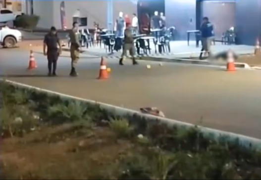 Homem foi morto a tiros na região sul de Palmas — Foto: Reprodução/Palmas Hype