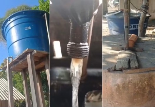 Laudo aponta contaminação em água da aldeia — Foto: Reprodução/TV Anhanguera