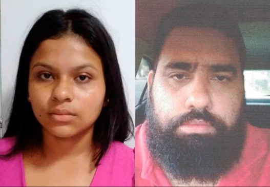 Jaqueline Dos Santos Silva, de 27 anos, e Fernando Cardoso Paysan, de 44 anos — Foto: Divulgação/Polícia Civil do Tocantins