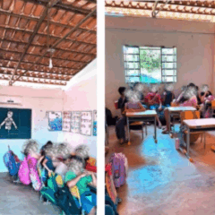Calor faz escola do TO reduzir hor&aacute;rio de aulas e MP vai &agrave; Justi&ccedil;a cobrar melhorias em Peixe