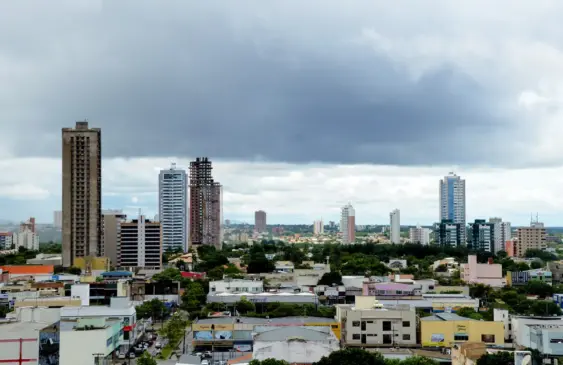 Meteorologia prevê dia nublado e possibilidade de chuva em Palmas — Foto: Defesa Civil/Divulgação