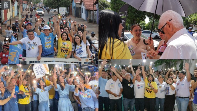 Janad Valcari encerra campanha com agenda por quatro municípios e afirma: “Chego até aqui com o coração cheio de gratidão”
