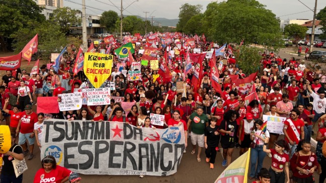 PT Tocantins convoca militância para duas carreatas em Palmas e atos em 14 municípios na reta final do 2º turno