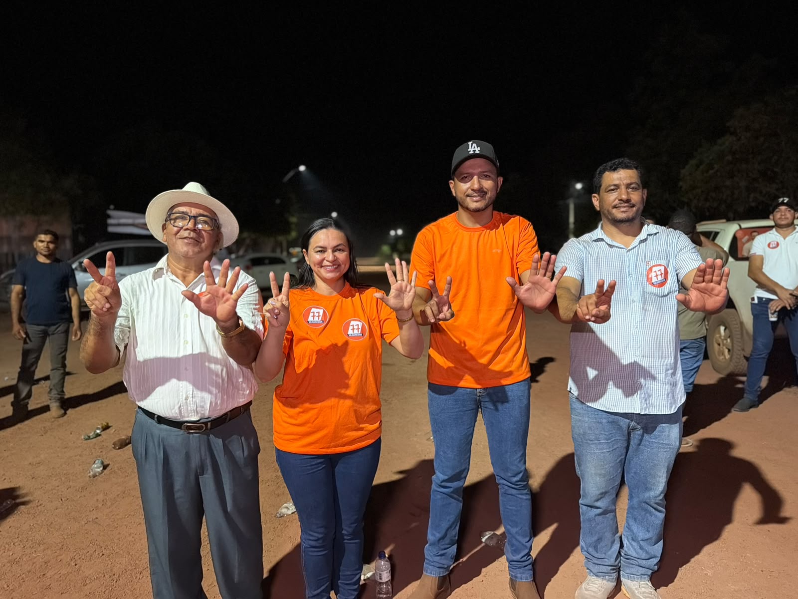 GOIATINS: Prefeita interina Lilian Maria, do Republicanos, retira candidatura e anuncia apoio a Max Luz e Dominguim do Peixe