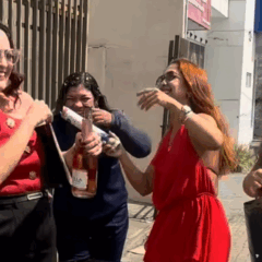 'Festa de div&oacute;rcio': amigas esperam mulher com champanhe na porta de cart&oacute;rio do TO; v&iacute;deo viraliza