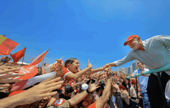 Lula, reeleito - Fot: Ricardo Stuckert