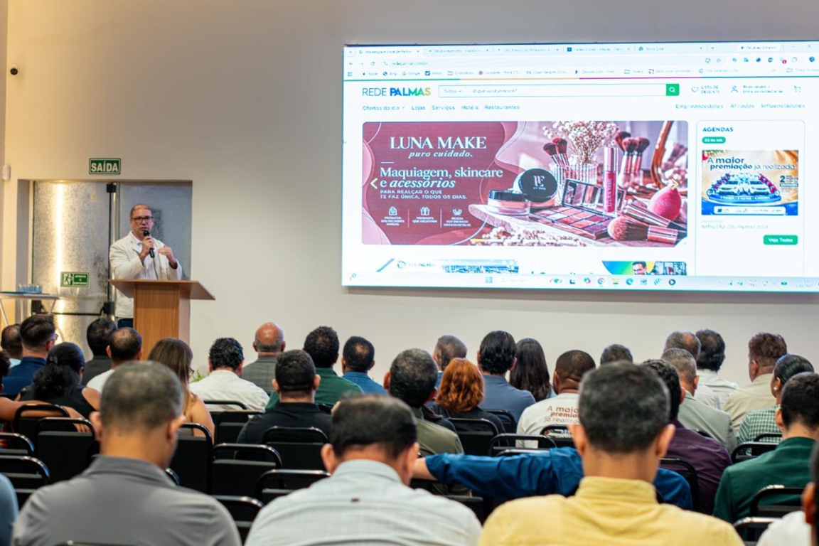 Rede Palmas é lançada com mais de 140 empresas e amplia oportunidades para o comércio local Rede Palmas é lançada com mais de 140 empresas e amplia oportunidades para o comércio local